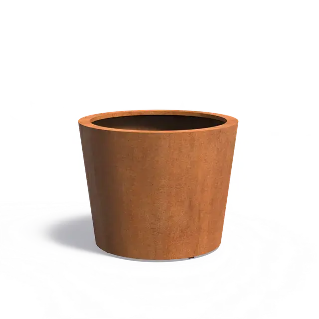 Cortenstaal PlantenbakkenCONIC met bodem1000 x 800 mm - Aanbieding
