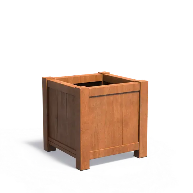 Nieuw in de shop - Cortenstaal PlantenbakkenYORK800 x 800 x 800 mm
