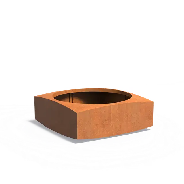 Cortenstaal PlantenbakkenNOOA1200 x 1200 x 450 mm - Bestelbaar
