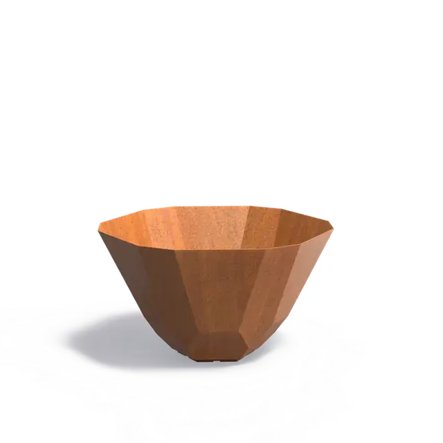 Bespaar meer | Cortenstaal PlantenbakkenFACET1000 x 600 mm