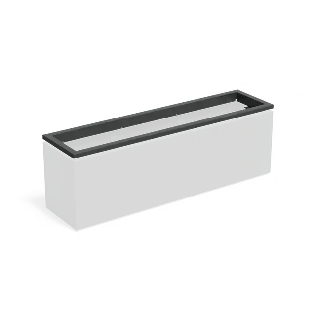 Aluminium PlantenbakkenCARREZ in-lite Ready2000 x 500 x 91 mm | Nog maar een paar beschikbaar