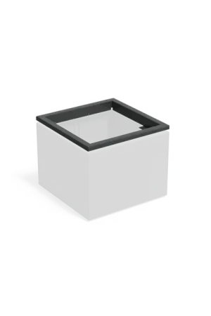 Aluminium PlantenbakkenCARREZ in-lite Ready800 x 800 x 91 mm - Gratis retourneren