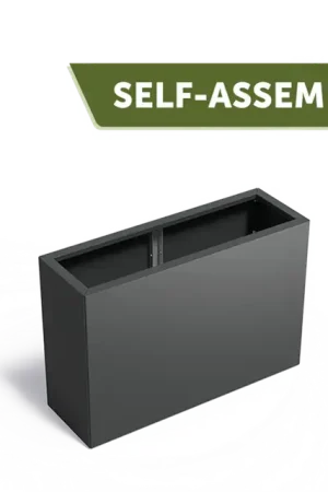 Zeer goed beoordeeld - Gecoat staal PlantenbakkenCARREZ Connect zonder bodem1200 x 400 x 800 mm