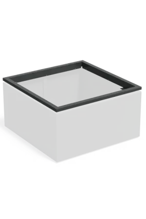 Aluminium PlantenbakkenCARREZ in-lite Ready1200 x 1200 x 91 mm | Premium