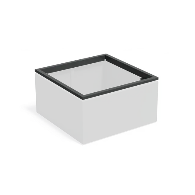Aluminium PlantenbakkenCARREZ in-lite Ready1200 x 1200 x 91 mm | Premium