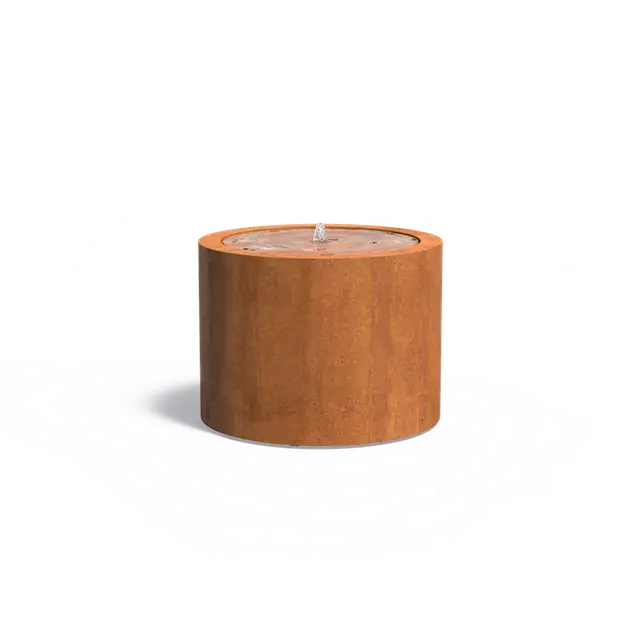 Net binnen | Cortenstaal WaterelementenWatertafels rond1000 x 750 mm