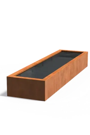 Actie loopt bijna af | Cortenstaal WaterelementenVijvers standaard3000 x 800 x 400 mm