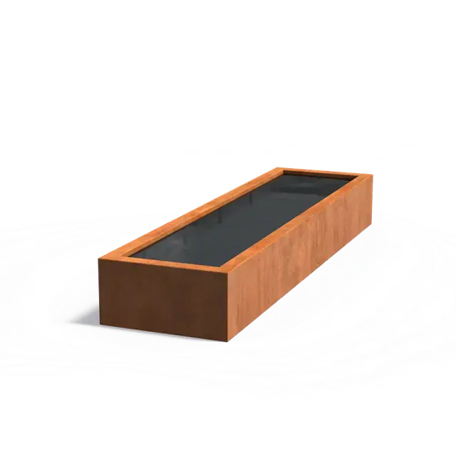 Actie loopt bijna af | Cortenstaal WaterelementenVijvers standaard3000 x 800 x 400 mm