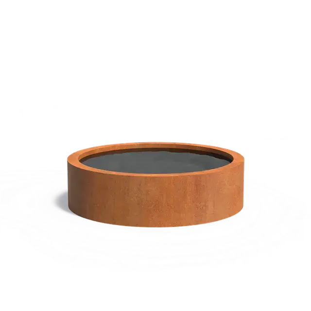 Cortenstaal WaterelementenVijvers rond1500 x 400 mm - Topprijs