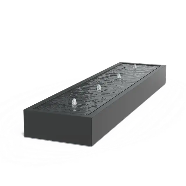 Tijdelijk aanbod - Aluminium WaterelementenWatertafels standaard4000 x 1000 x 400 mm