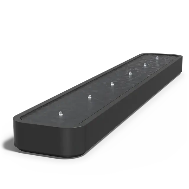 Topdeal - Aluminium WaterelementenWatertafels premium6000 x 1000 x 400 mm