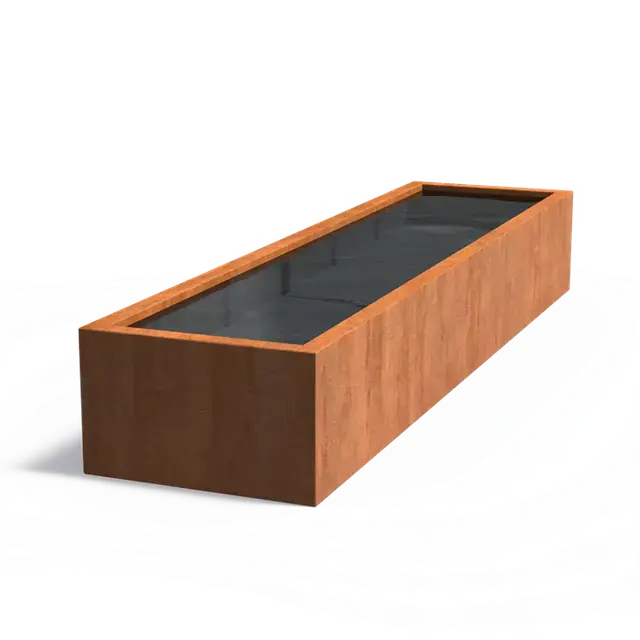 Nieuw gelanceerd - Cortenstaal WaterelementenVijvers standaard4000 x 1000 x 600 mm