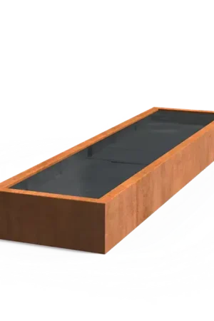 Aanrader | Cortenstaal WaterelementenVijvers standaard4000 x 1000 x 400 mm