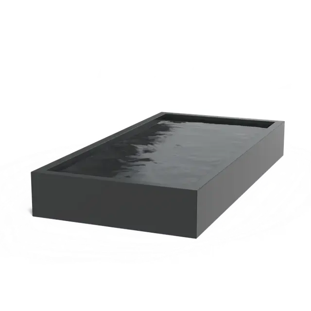 Nieuw - Aluminium WaterelementenVijvers standaard3000 x 1500 x 400 mm
