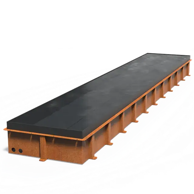Profiteer nu | Cortenstaal WaterelementenSpiegelvijver6000 x 1000 x 414 mm