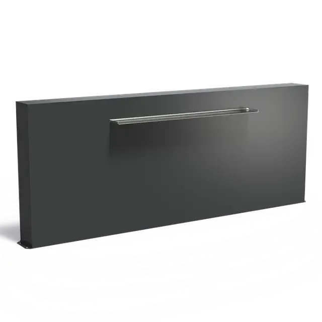 Aluminium WaterelementenVijvermuren vrijstaand3000 x 250 x 1200 mm - Tijdelijke aanbieding