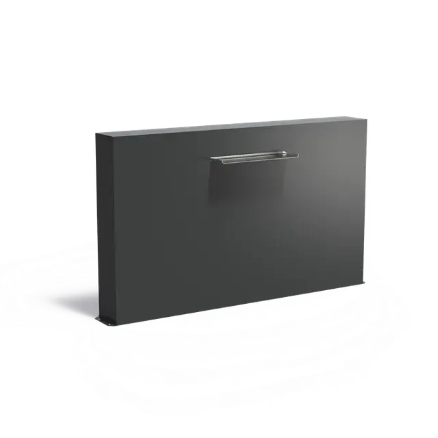Aluminium WaterelementenVijvermuren vrijstaand2000 x 250 x 1200 mm | Trending