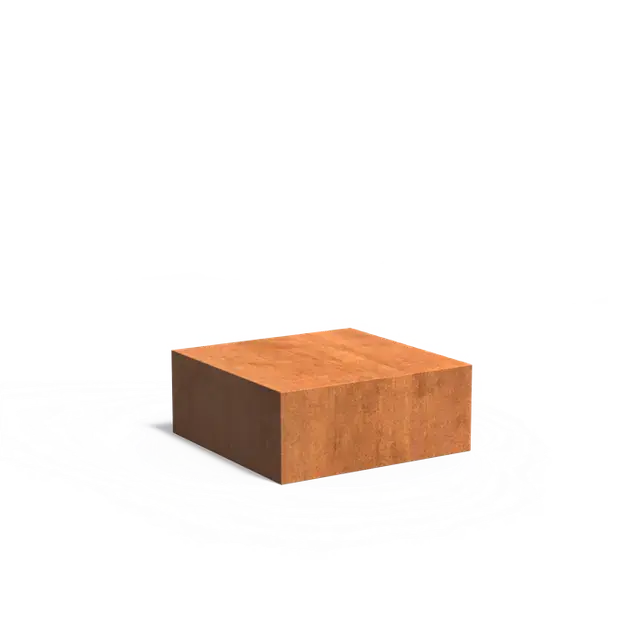 Cortenstaal SokkelsSokkel1000 x 1000 x 400 mm - Erg populair