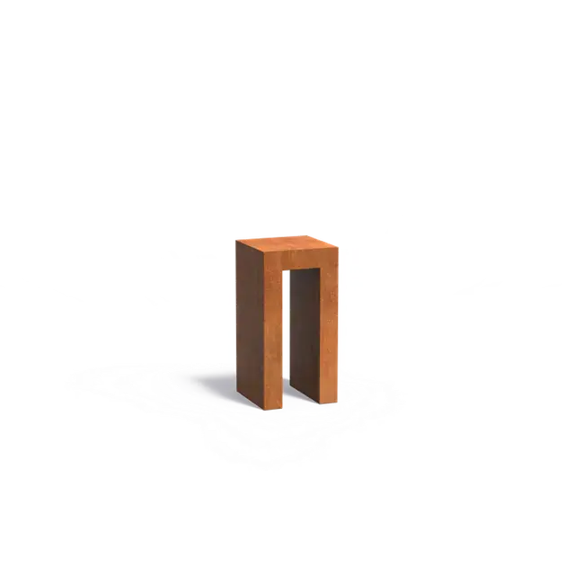 Cortenstaal SokkelsU-Sokkel400 x 400 x 800 mm - Trending