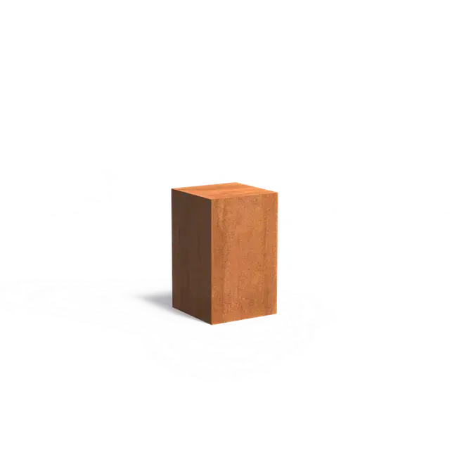 Cortenstaal SokkelsSokkel500 x 500 x 800 mm | Mis het niet