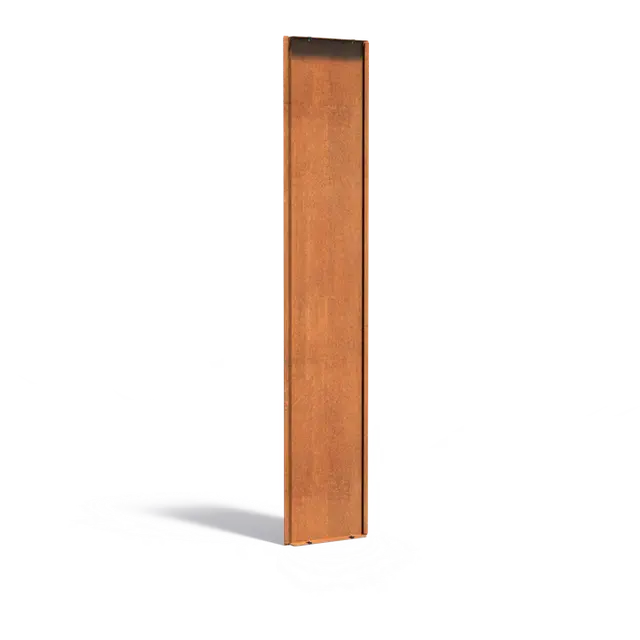 Tijdelijke aanbieding - Cortenstaal PanelenAchterwanden395 x 35 x 1999 mm