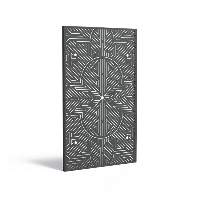 Gecoat staal PanelenPaneel Geometric1100 x 50 x 1800 mm - Gratis retourneren