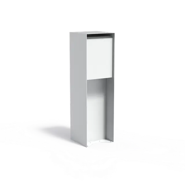 Prijs verlaagd - Aluminium Staande brievenbussenFLYN350 x 350 x 1200 mm