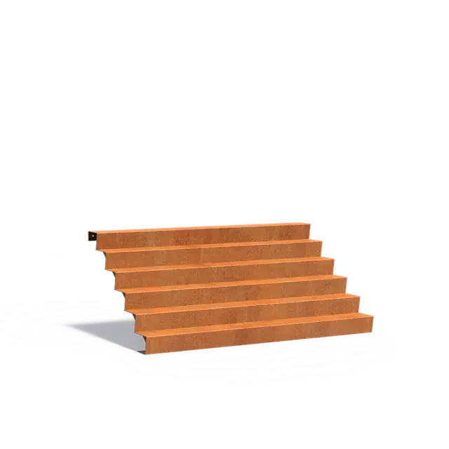 Dagdeal | Cortenstaal TrappenTrappen2500 x 1440 x 1020 mm