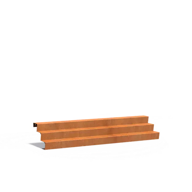 Premium | Cortenstaal TrappenTrappen3000 x 720 x 510 mm