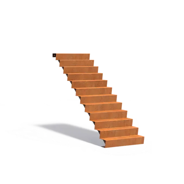 Cortenstaal TrappenTrappen1000 x 2880 x 2040 mm | Populair bij klanten