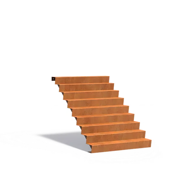 Cortenstaal TrappenTrappen1500 x 2160 x 1530 mm | Direct bestellen