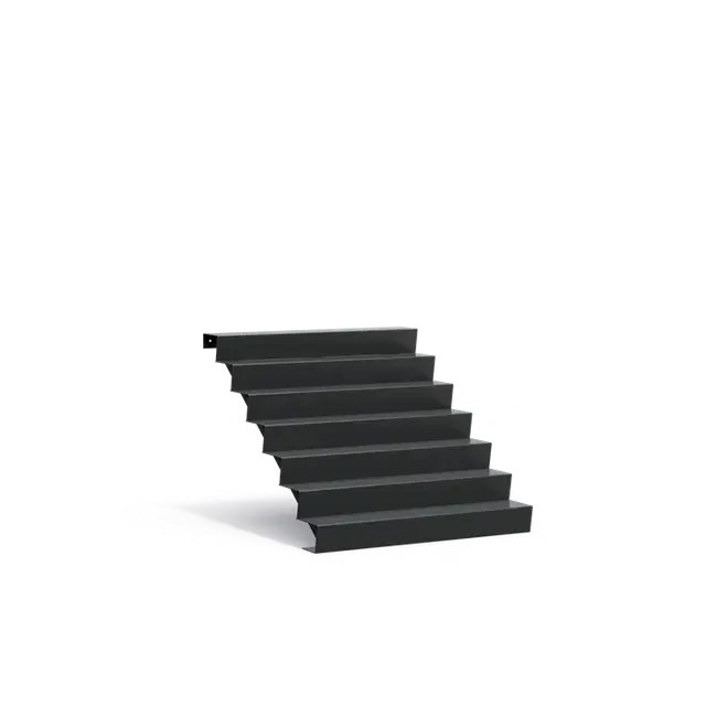 Aluminium TrappenTrappen1500 x 1680 x 1190 mm - Slechts tijdelijk