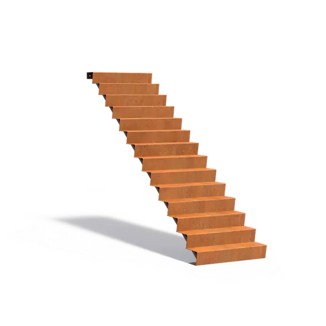 Nu beschikbaar | Cortenstaal TrappenTrappen1000 x 3360 x 2380 mm
