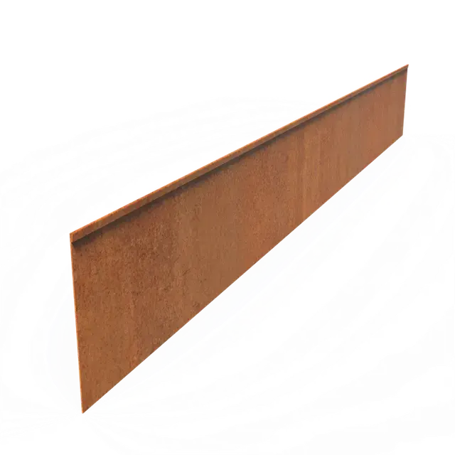 Cortenstaal KantopsluitingenKantopsluiting geplette bovenrand2300 x 2 x 290 mm | Beste prijs