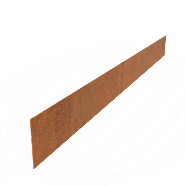 Online bestelbaar - Cortenstaal KantopsluitingenKantopsluiting rechte bovenrand2300 x 3 x 200 mm