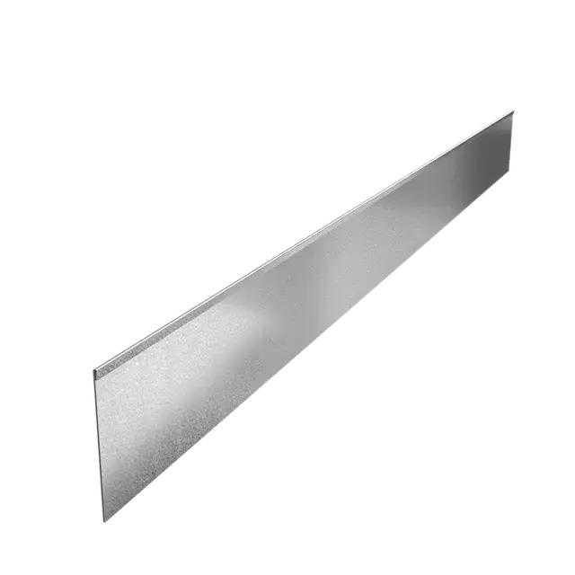 Direct van de fabrikant - Verzinkt staal KantopsluitingenKantopsluiting geplette bovenrand2300 x 2 x 200 mm
