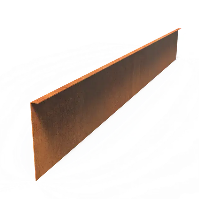 Outlet - Cortenstaal KantopsluitingenKantopsluiting gezette bovenrand2300 x 3 x 290 mm