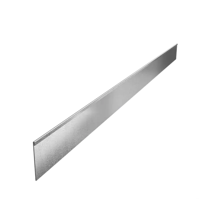 Online bestellen - Verzinkt staal KantopsluitingenKantopsluiting geplette bovenrand2300 x 3 x 150 mm