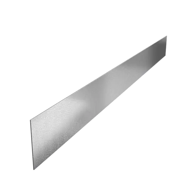 Verzinkt staal KantopsluitingenKantopsluiting rechte bovenrand2300 x 3 x 200 mm | Tijdelijk aanbod