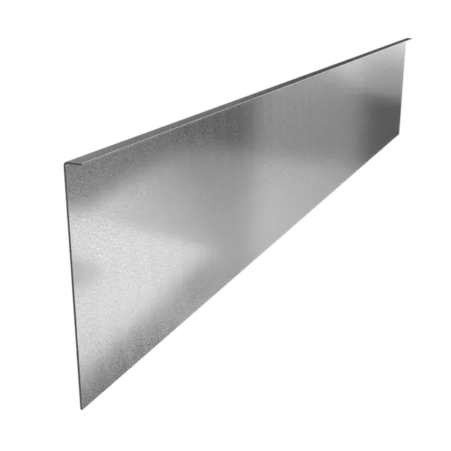 Verzinkt staal KantopsluitingenKantopsluiting gezette bovenrand2300 x 3 x 390 mm | Net gelanceerd