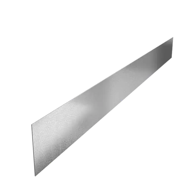 Nieuw product | Verzinkt staal KantopsluitingenKantopsluiting rechte bovenrand2300 x 2 x 200 mm