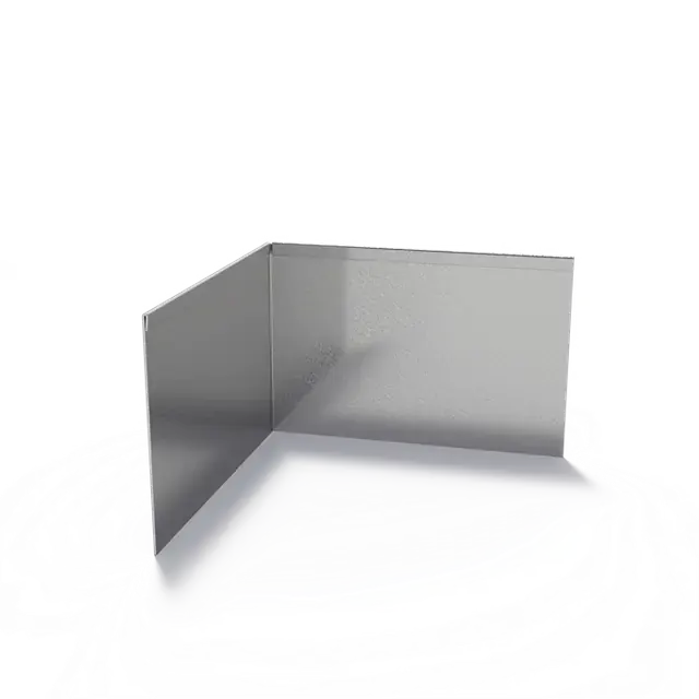 Gratis retourneren - Verzinkt staal KantopsluitingenKantopsluiting hoek geplette bovenrand300 x 300 x 200 mm