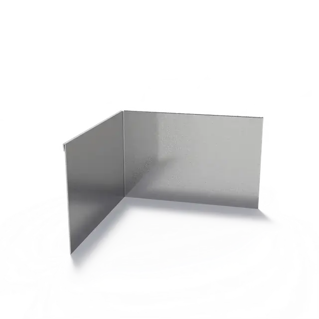 Verzinkt staal KantopsluitingenKantopsluiting hoek geplette bovenrand300 x 300 x 200 mm - Dagdeal