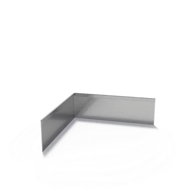 Verzinkt staal KantopsluitingenKantopsluiting hoek geplette bovenrand300 x 300 x 100 mm - Nieuw gelanceerd
