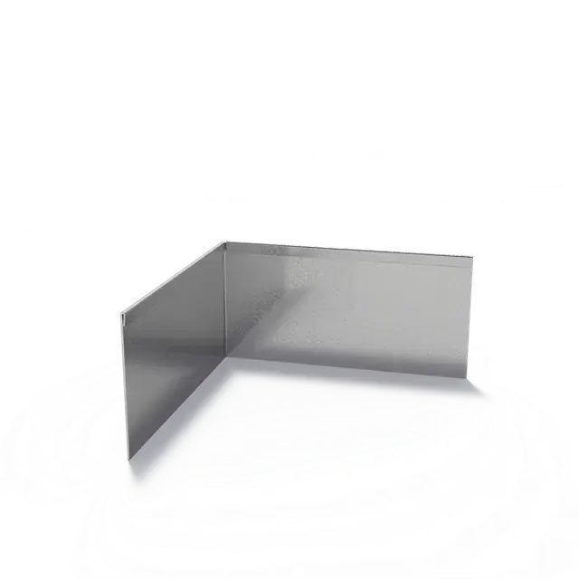 Verzinkt staal KantopsluitingenKantopsluiting hoek geplette bovenrand300 x 300 x 150 mm | Veel gekozen