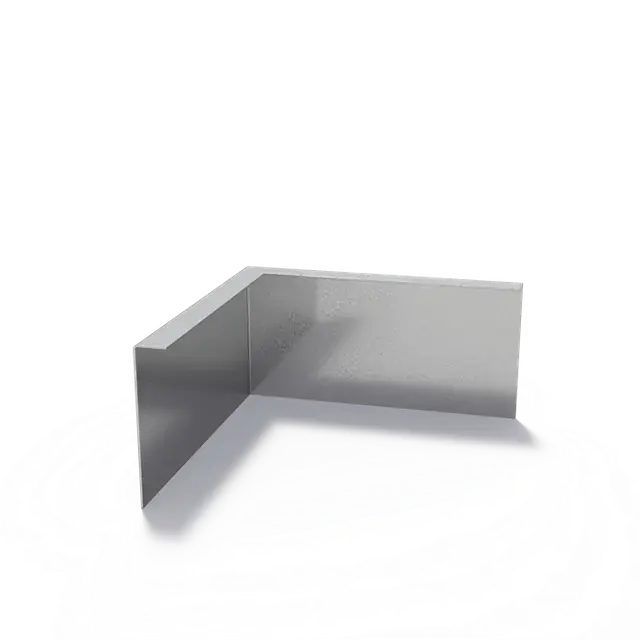 Actieprijs - Verzinkt staal KantopsluitingenKantopsluiting hoek gezette bovenrand300 x 300 x 150 mm