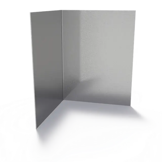 Tijdelijke aanbieding - Verzinkt staal KantopsluitingenKantopsluiting hoek rechte bovenrand300 x 300 x 390 mm
