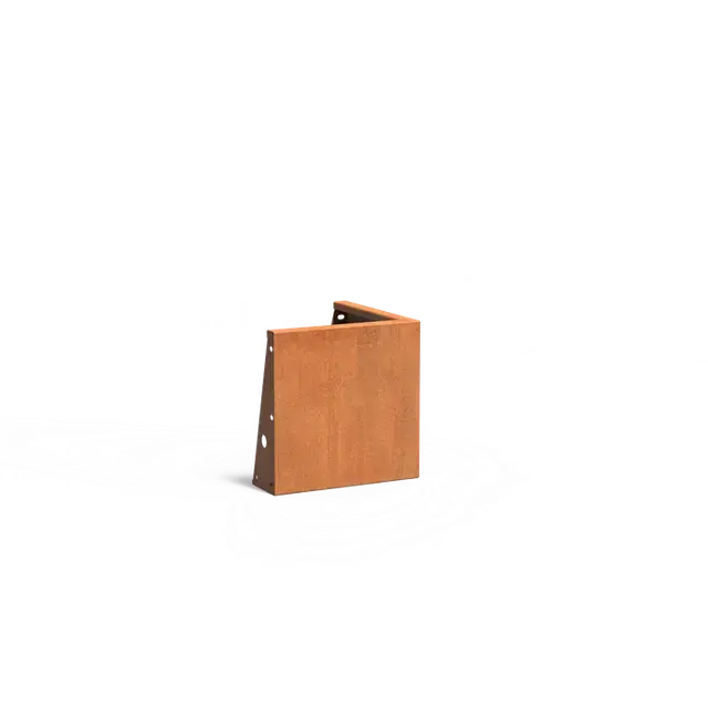Nieuw in het assortiment - Cortenstaal KeerwandenKeerwand 500500 x 500 x 500 mm