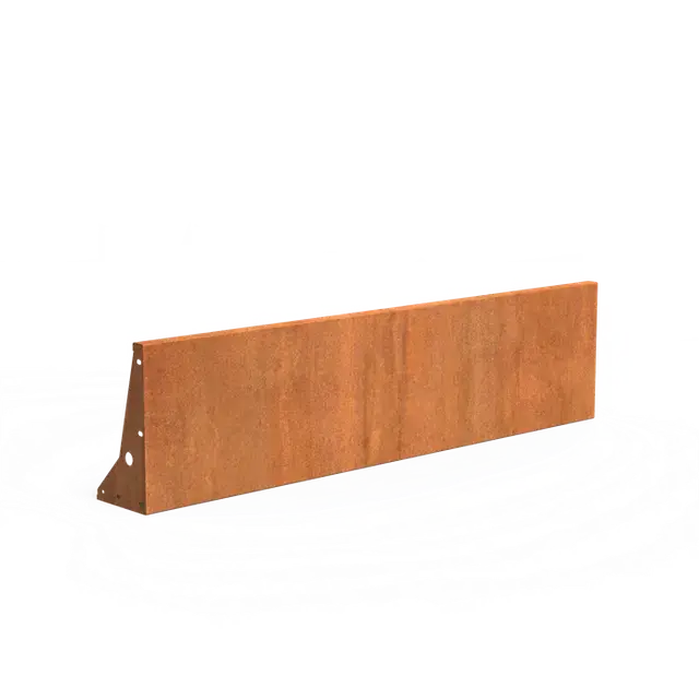 Online bestelbaar - Cortenstaal KeerwandenKeerwand 5002000 x 250 x 500 mm