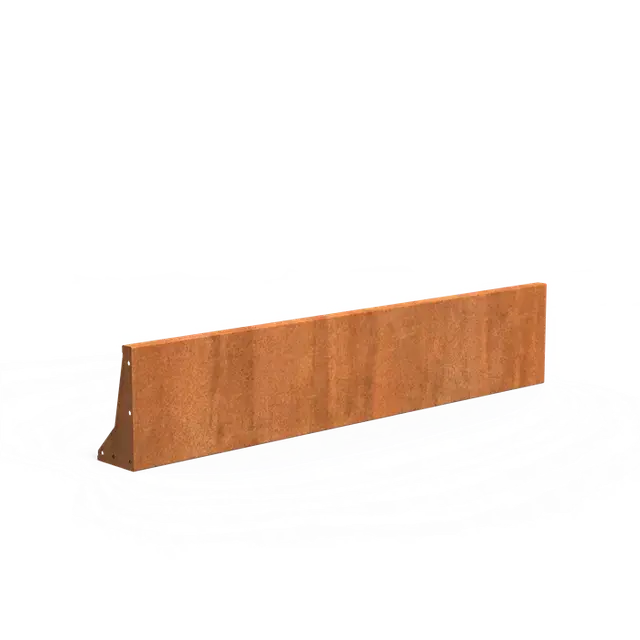 Nieuw in de shop | Cortenstaal KeerwandenKeerwand 4002000 x 200 x 400 mm